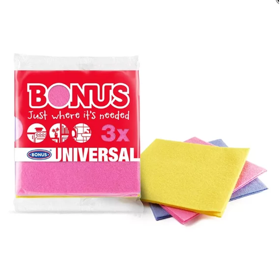 BONUS Általános törlőkendő 3db/cs