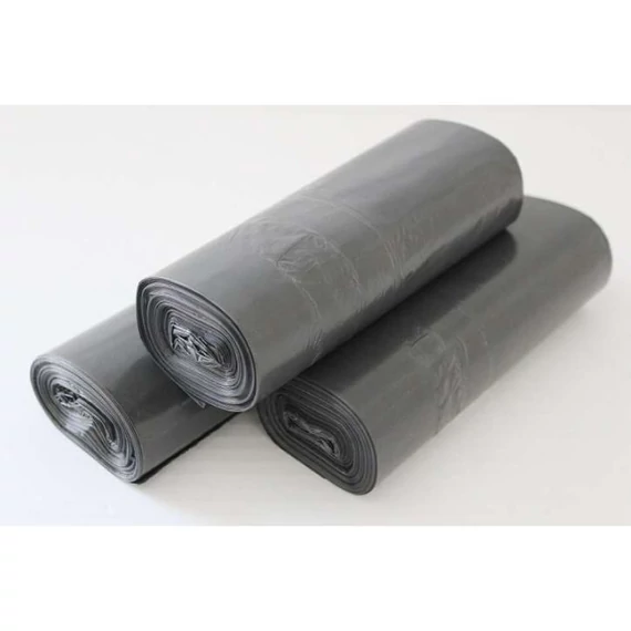 Szemeteszsák 135 l fekete 70x110 cm 10 db/tekercs