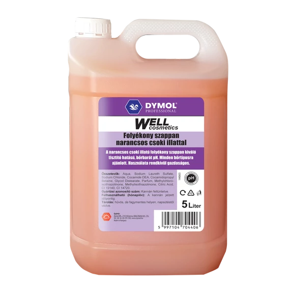 Well folyékony szappan narancsos-csoki 5000ml