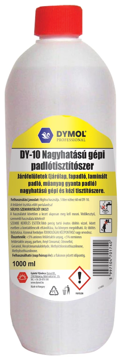 DY-10 Gépi padlótisztítószer 1000 ml