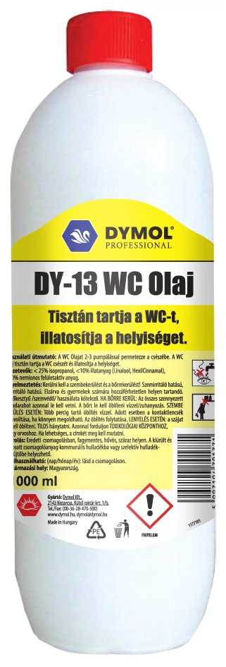 DY-13 WC olaj citrus&rose illattal 1000 m