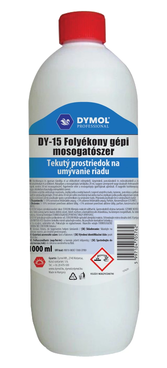 DY-15 Folyékony gépi mosogatószer 1000ml