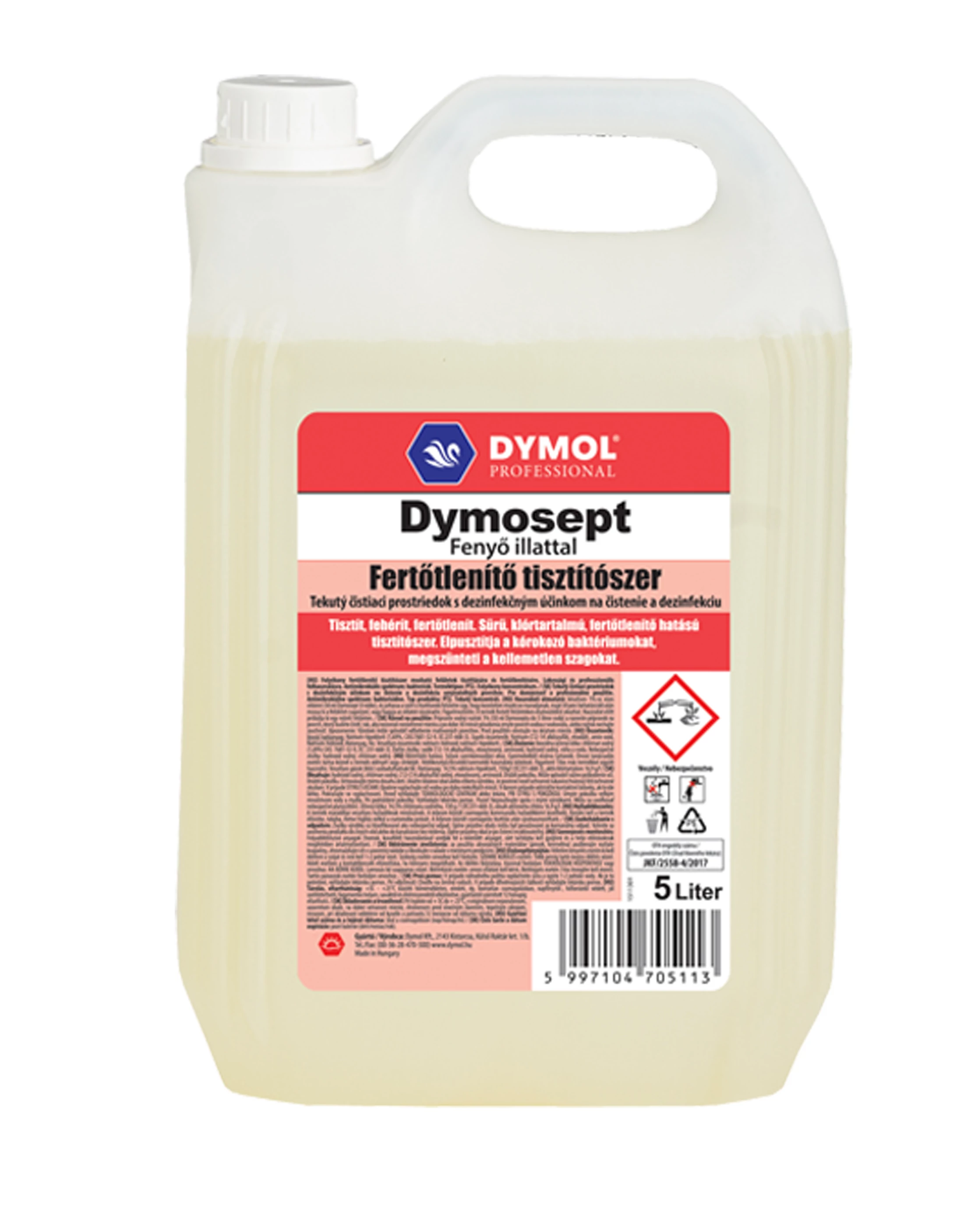 Dymosept fertőtlenítő tisztítószer fenyő 5000 ml