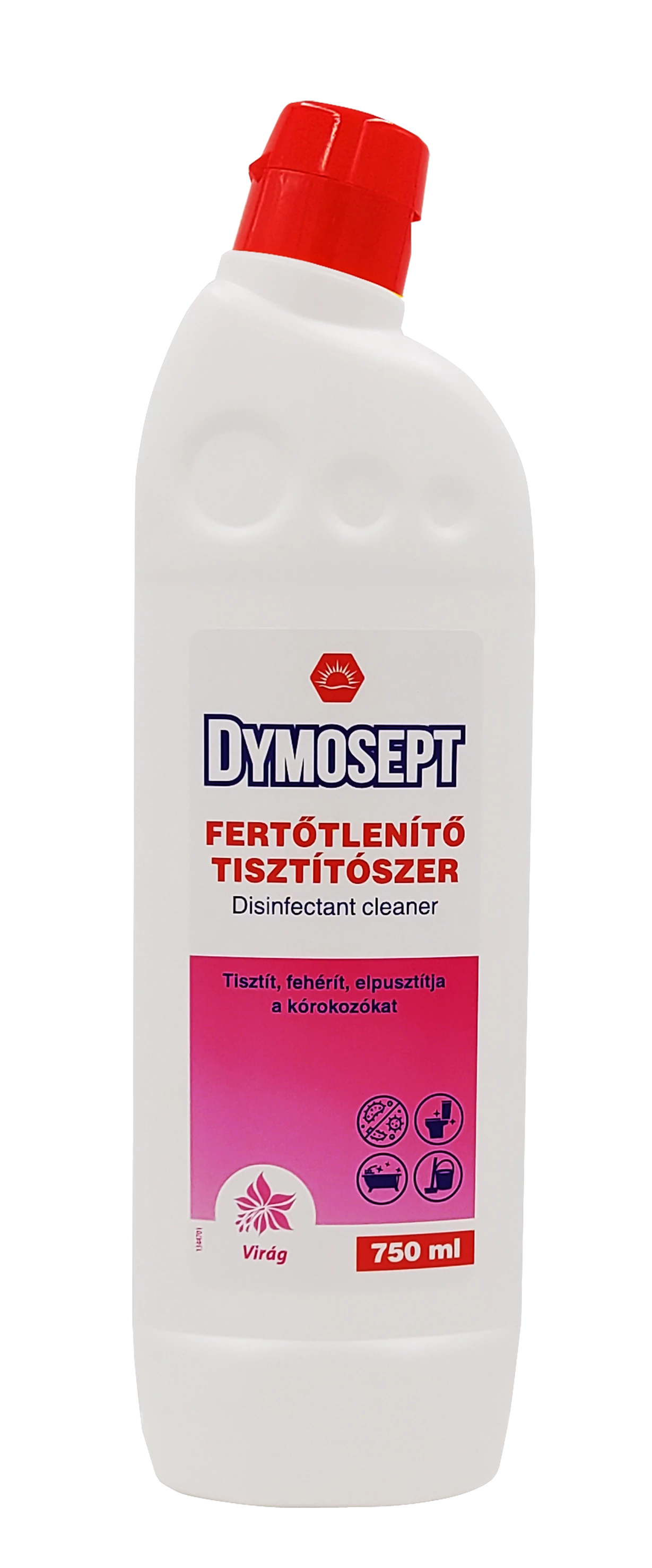 Dymosept fertőtlenítő tisztítószer virág 750 ml