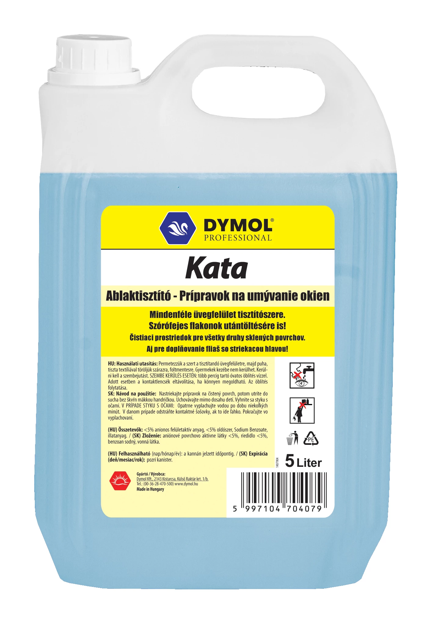 Kata ablaktisztító 5000 ml