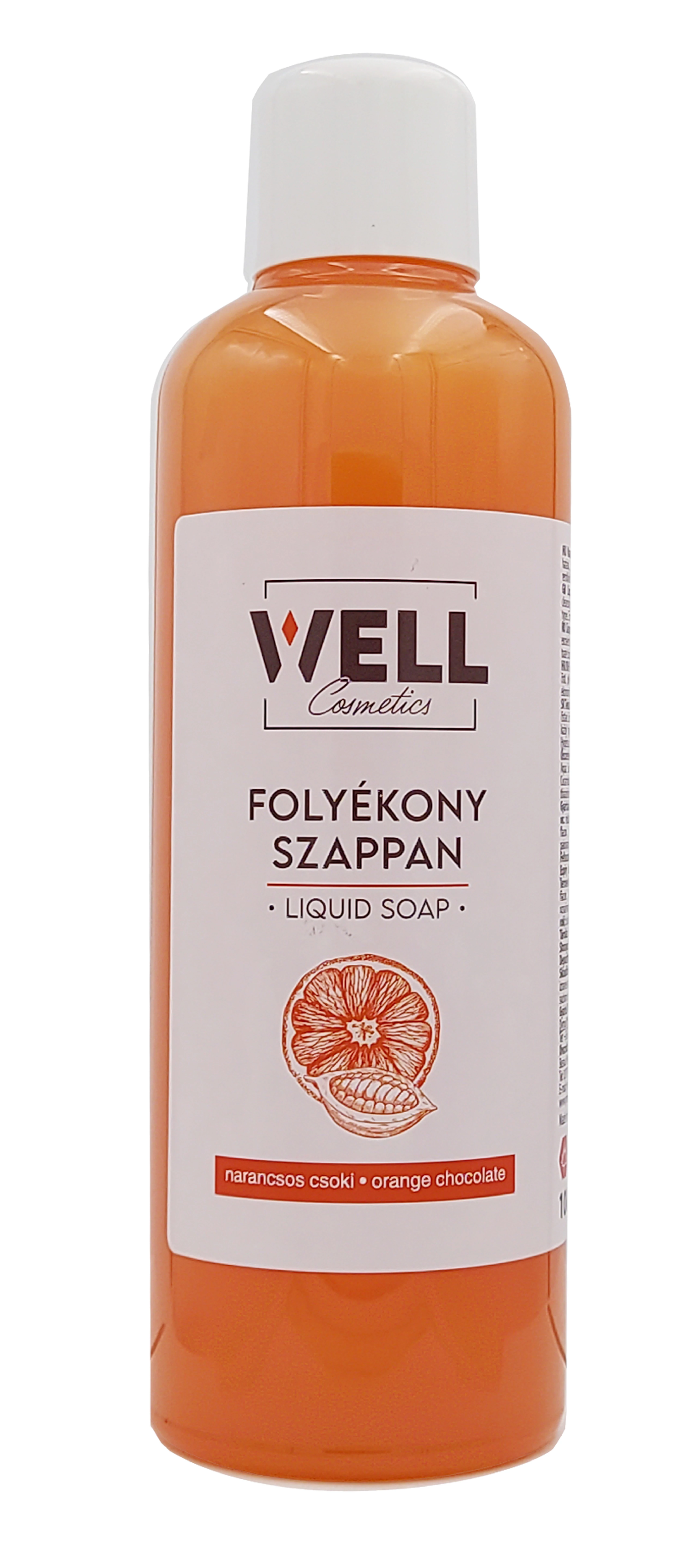 Well folyékony szappan narancsos-csoki 1000 ml