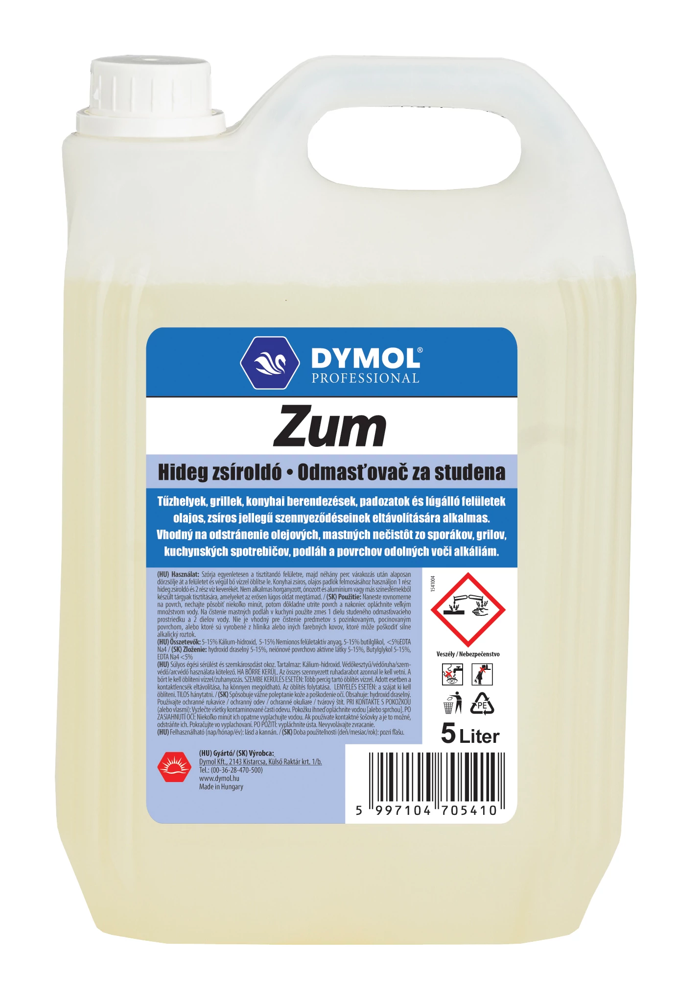 Zum Hideg zsíroldó 5000 ml