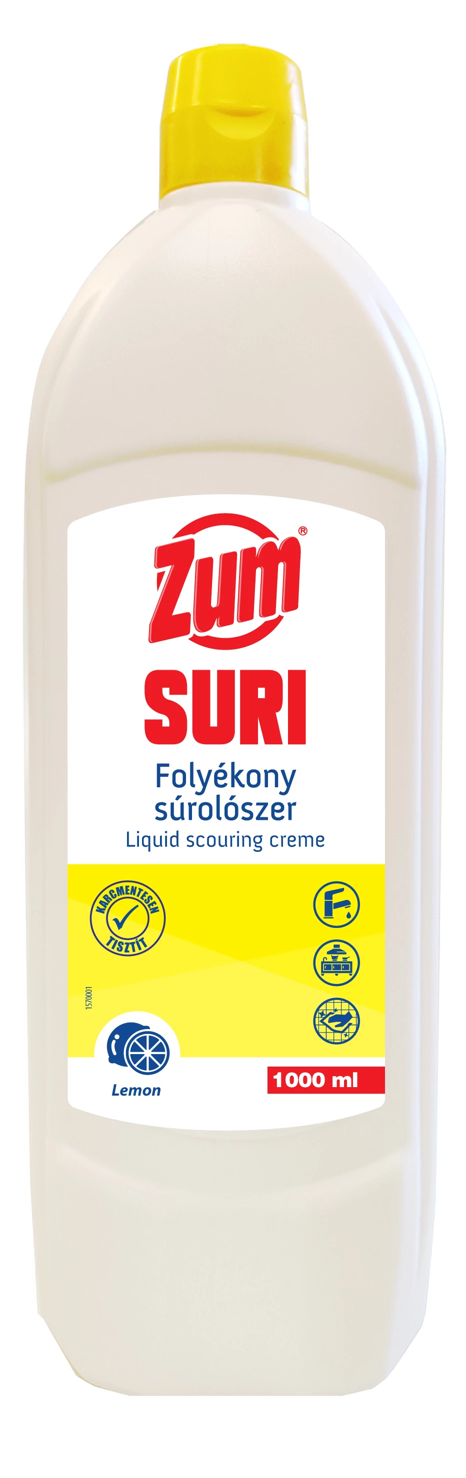 Zum Suri folyékony súrolószer citrom 1000 ml