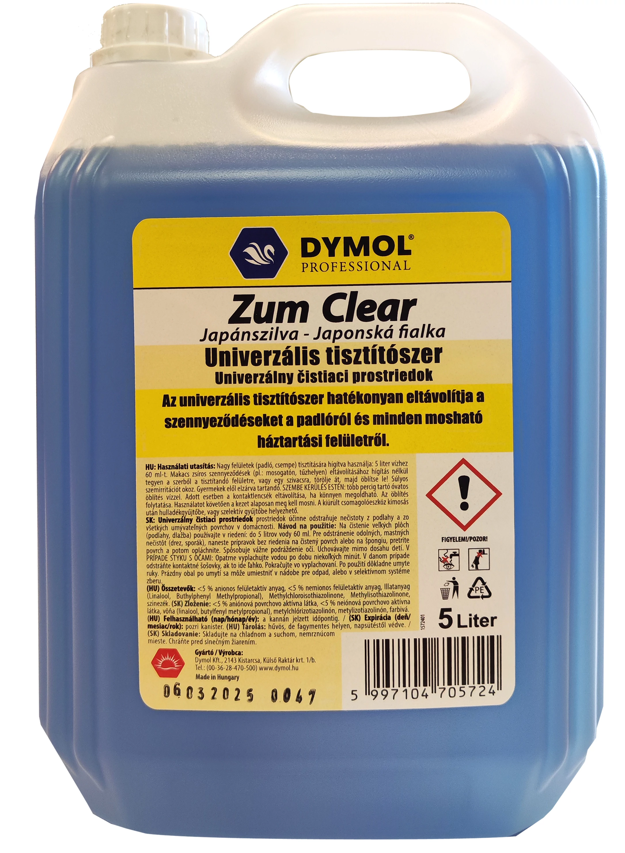 Zum Univerzális tisztító japanese plum 5000 ml